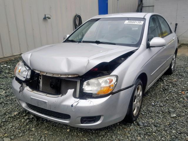 KNAFE121385548285 - 2008 KIA SPECTRA EX SILVER photo 2