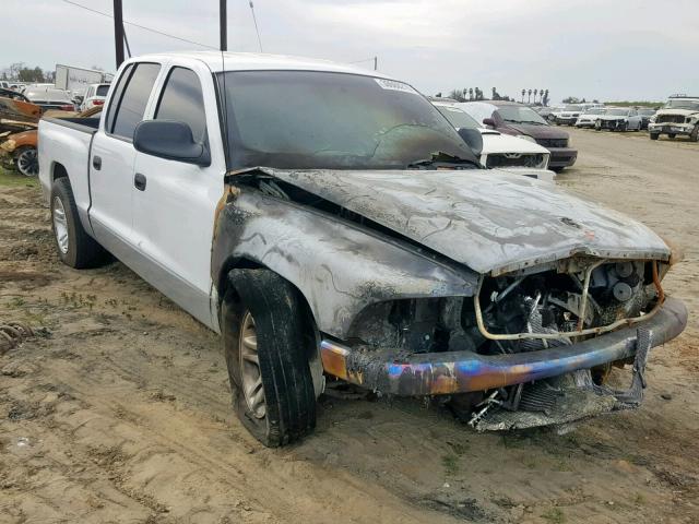 1B7HL2AN31S233330 - 2001 DODGE DAKOTA QUA TWO TONE photo 1