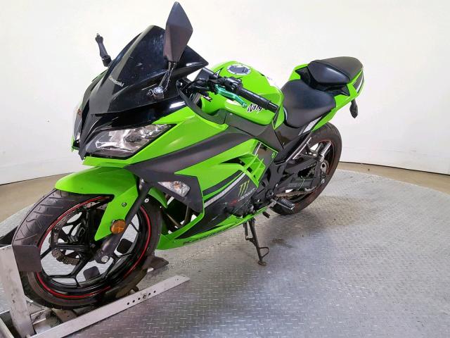 JKAEX8A19EA003448 - 2014 KAWASAKI EX300 A GREEN photo 4