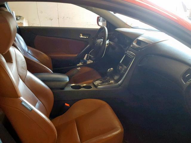 KMHHU6KHXBU058377 - 2011 HYUNDAI GENESIS CO RED photo 5