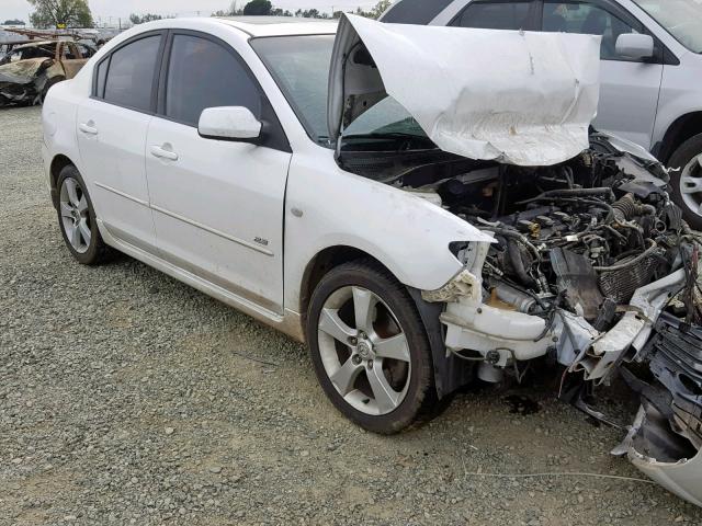 JM1BK324461479787 - 2006 MAZDA 3 S WHITE photo 1