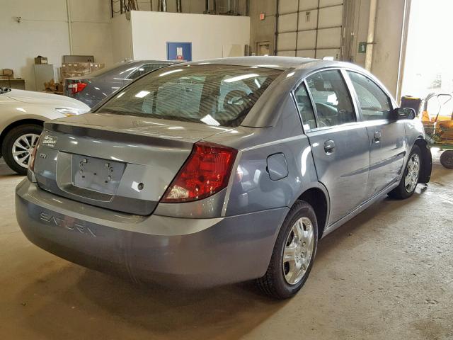 1G8AJ52F95Z180303 - 2005 SATURN ION LEVEL GRAY photo 4