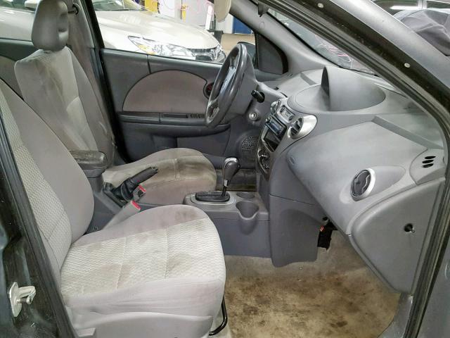 1G8AJ52F95Z180303 - 2005 SATURN ION LEVEL GRAY photo 5