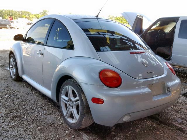 3VWCD31C15M418001 - 2005 VOLKSWAGEN NEW BEETLE Күміс фото 3