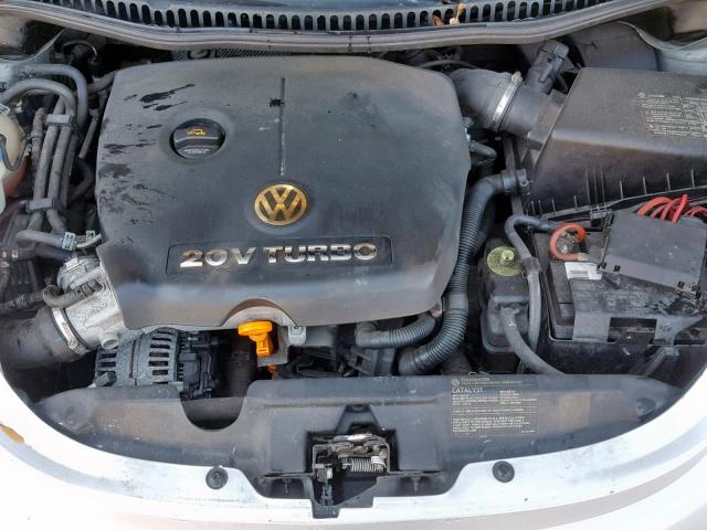 3VWCD31C15M418001 - 2005 VOLKSWAGEN NEW BEETLE Күміс фото 7