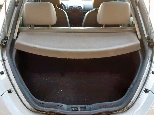 3VWCD31C15M418001 - 2005 VOLKSWAGEN NEW BEETLE Күміс фото 9