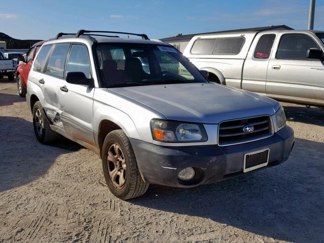 JF1SG63643H745644 - 2003 SUBARU FORESTER 2 SILVER photo 1