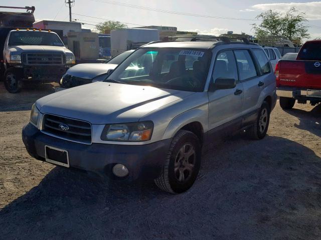 JF1SG63643H745644 - 2003 SUBARU FORESTER 2 SILVER photo 2