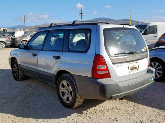 JF1SG63643H745644 - 2003 SUBARU FORESTER 2 SILVER photo 3