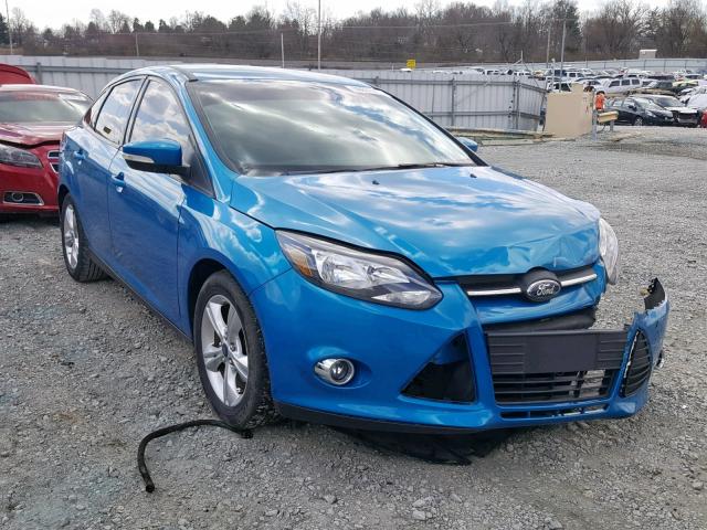 1FADP3F25EL251759 - 2014 FORD FOCUS SE BLUE photo 1