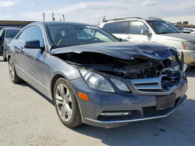 WDDKJ5GB4BF124028 - 2011 MERCEDES-BENZ E 350 GRAY photo 1