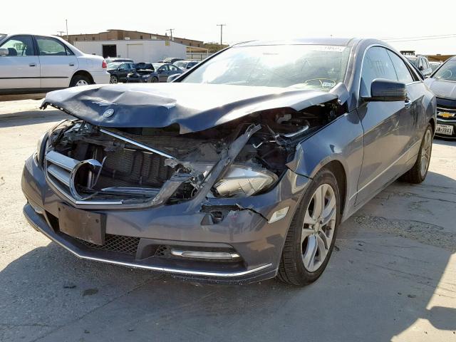 WDDKJ5GB4BF124028 - 2011 MERCEDES-BENZ E 350 GRAY photo 2