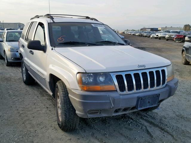 1J4G248S9YC373936 - 2000 JEEP GRAND CHER WHITE photo 1