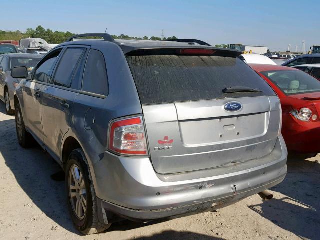 2FMDK36C07BB65856 - 2007 FORD EDGE SE GRAY photo 3