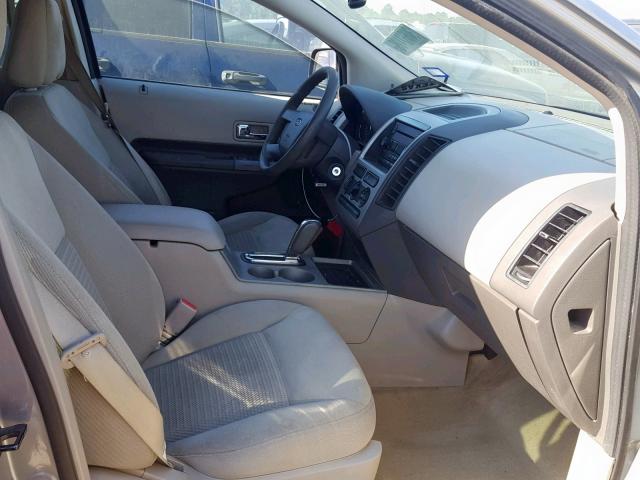 2FMDK36C07BB65856 - 2007 FORD EDGE SE GRAY photo 5