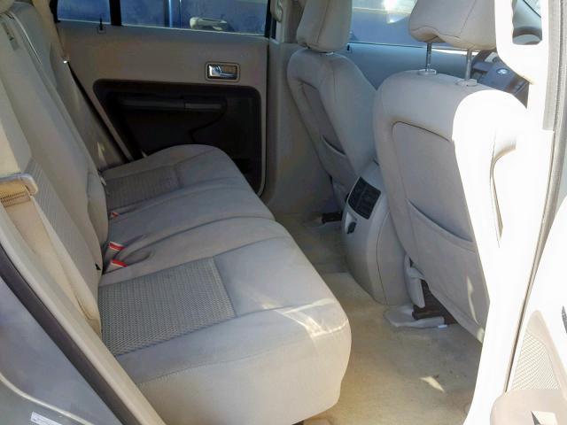 2FMDK36C07BB65856 - 2007 FORD EDGE SE GRAY photo 6