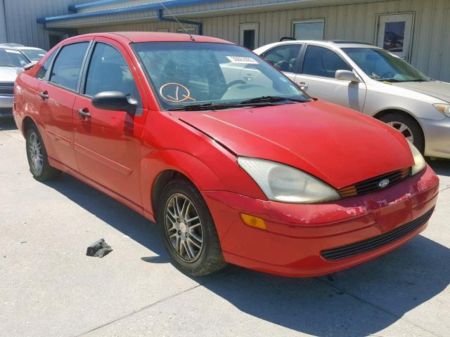 1FAFP3833YW346774 - 2000 FORD FOCUS ZTS RED photo 1