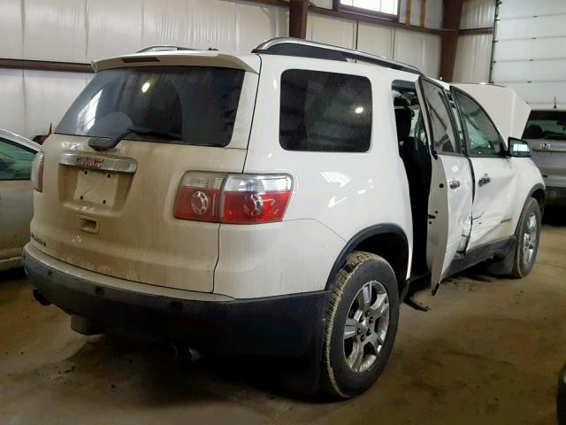 1GKER13798J246873 - 2008 GMC ACADIA SLE WHITE photo 4