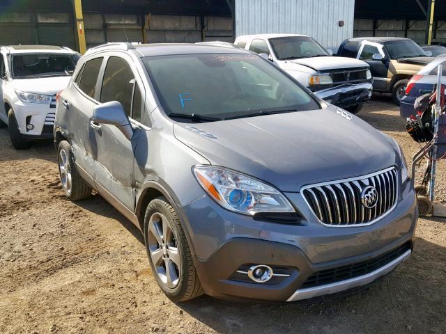 KL4CJCSB4DB177326 - 2013 BUICK ENCORE GRAY photo 1