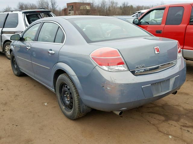 1G8ZV57717F252303 - 2007 SATURN AURA XR BLUE photo 3