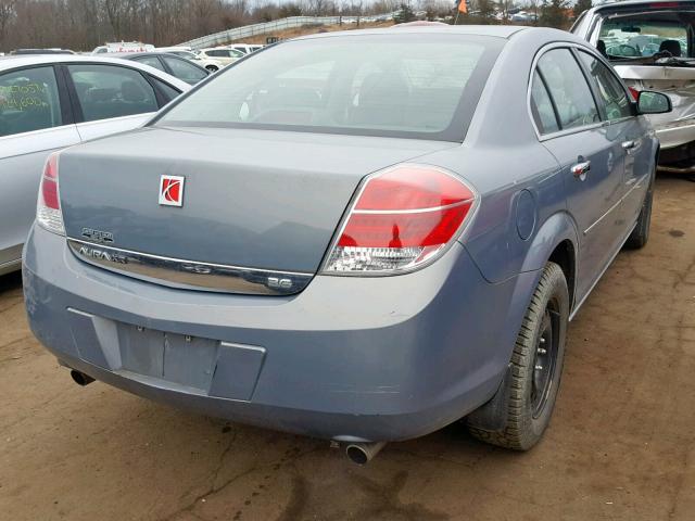 1G8ZV57717F252303 - 2007 SATURN AURA XR BLUE photo 4