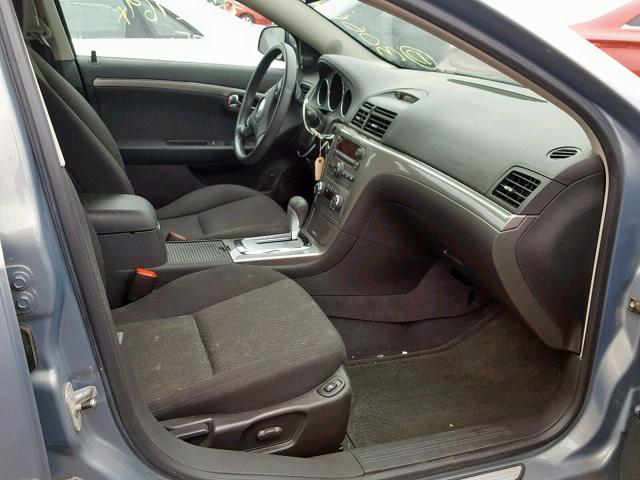 1G8ZV57717F252303 - 2007 SATURN AURA XR BLUE photo 5