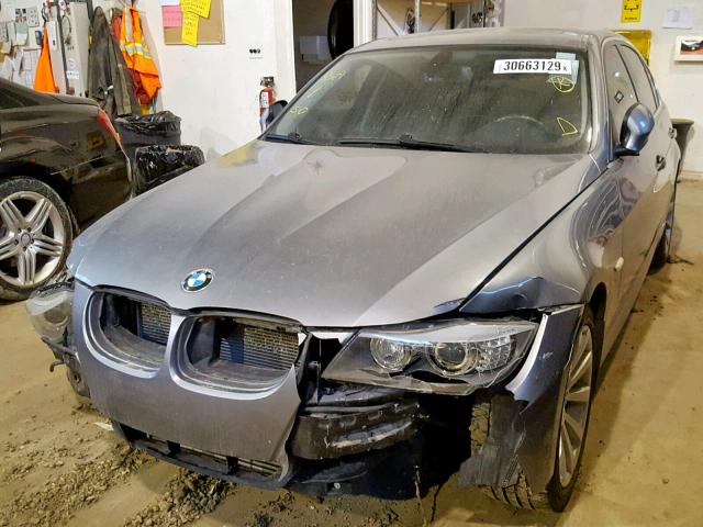 WBAPL33589A405803 - 2009 BMW 335 XI SILVER photo 2