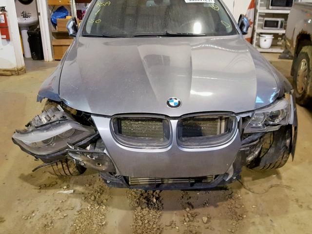 WBAPL33589A405803 - 2009 BMW 335 XI SILVER photo 9