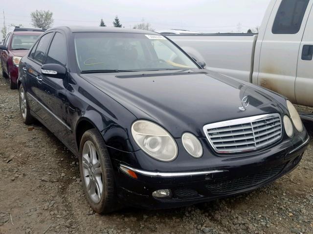 WDBUF56J66A930628 - 2006 MERCEDES-BENZ E 350 BLACK photo 1