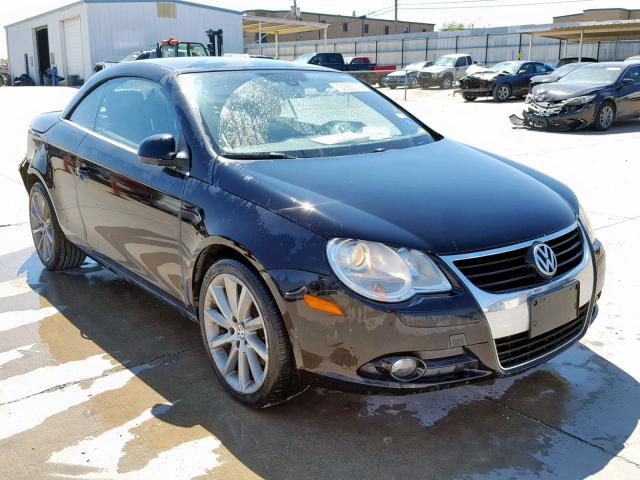 WVWDA71F67V040154 - 2007 VOLKSWAGEN EOS 2.0T S 黑色 照片 1