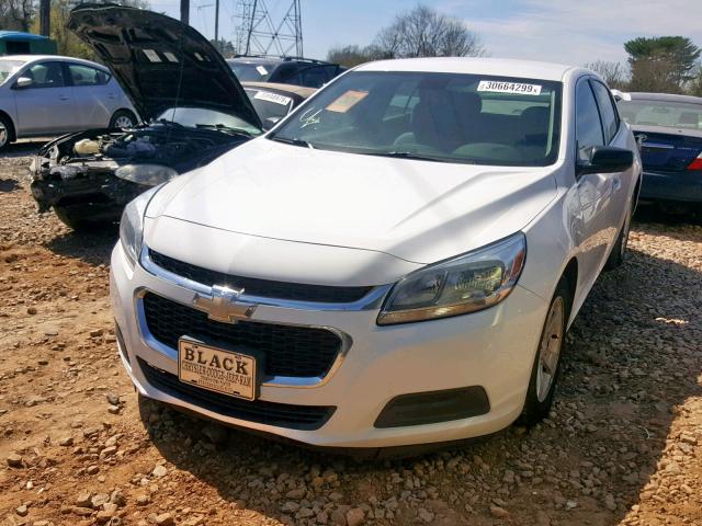 1G11B5SL3EF112890 - 2014 CHEVROLET MALIBU LS WHITE photo 2