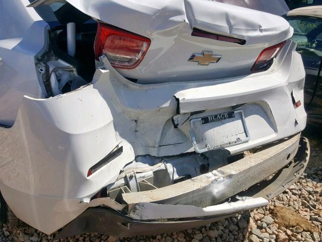 1G11B5SL3EF112890 - 2014 CHEVROLET MALIBU LS WHITE photo 9