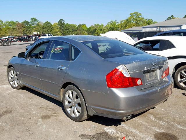 JNKAY01E36M113514 - 2006 INFINITI M35 BASE GRAY photo 3