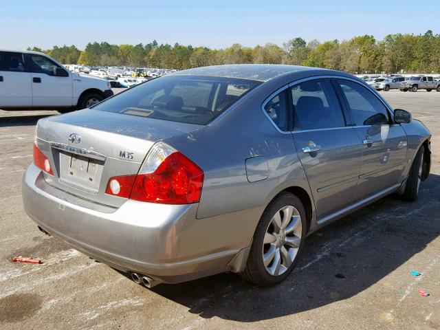 JNKAY01E36M113514 - 2006 INFINITI M35 BASE GRAY photo 4