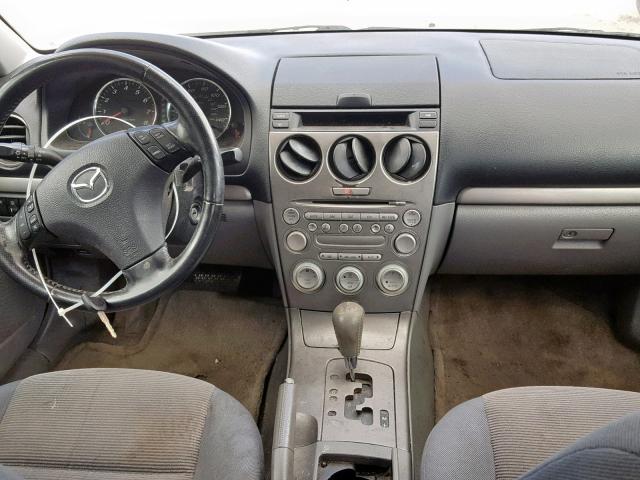 1YVHP80D155M09807 - 2005 MAZDA 6 S SILVER photo 9