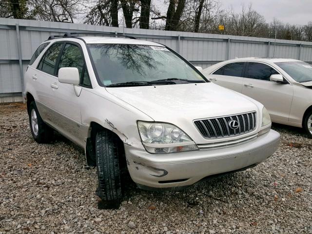 JTJGF10U310091382 - 2001 LEXUS RX 300 WHITE photo 1