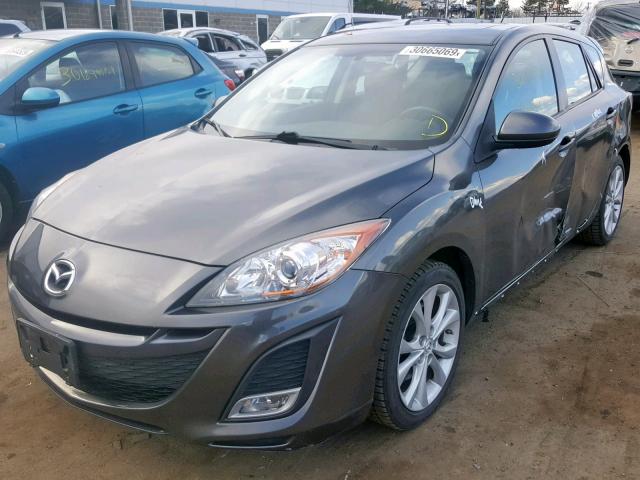 JM1BL1K62B1424087 - 2011 MAZDA 3 S GRAY photo 2