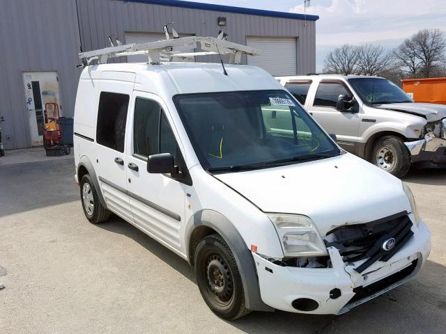 NM0LS7BN4DT155791 - 2013 FORD TRANSIT CO WHITE photo 1