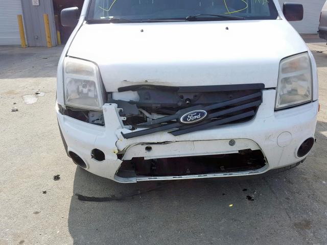 NM0LS7BN4DT155791 - 2013 FORD TRANSIT CO WHITE photo 9