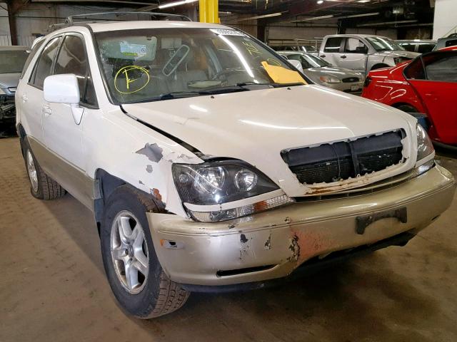 JT6HF10U6X0042393 - 1999 LEXUS RX 300 WHITE photo 1