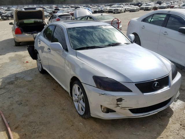 JTHBK262475030878 - 2007 LEXUS IS 250 WHITE photo 1