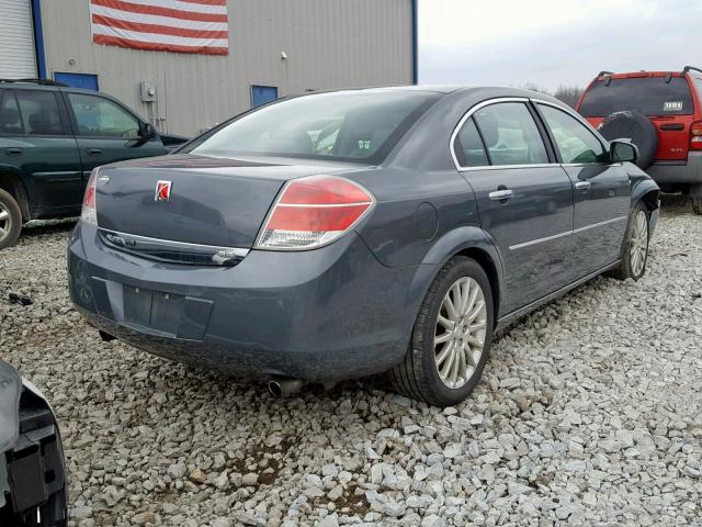 1G8ZV577X8F232276 - 2008 SATURN AURA XR GRAY photo 4