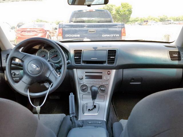 4S4BP61C557334275 - 2005 SUBARU LEGACY OUT BLUE photo 9