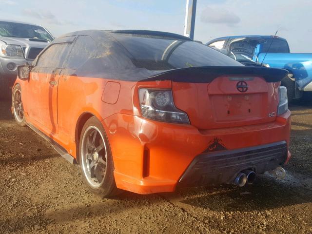JTKJF5C75FJ008664 - 2015 TOYOTA SCION TC ნარინჯისფერი ფოტო 3