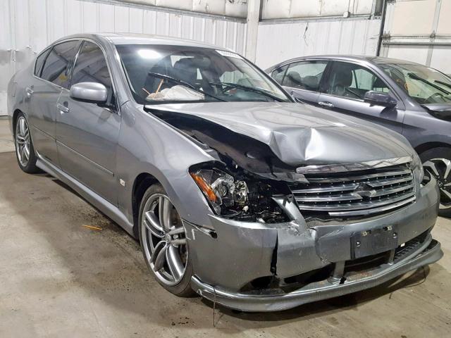 JNKBY01E86M206954 - 2006 INFINITI M45 BASE SILVER photo 1