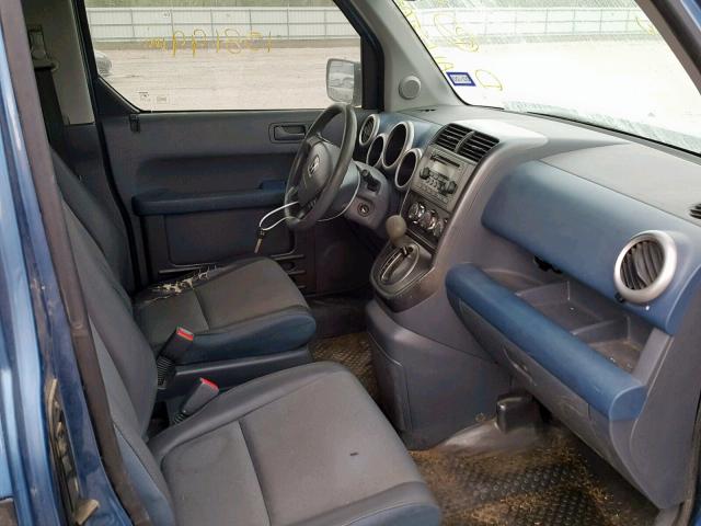 5J6YH18636L015247 - 2006 HONDA ELEMENT EX BLUE photo 5