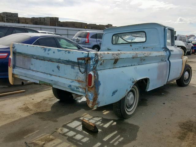 3C1540109711 - 1963 CHEVROLET C-10 BLUE photo 4