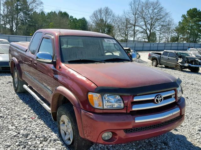 5TBBT44153S428974 - 2003 TOYOTA TUNDRA ACC RED photo 1