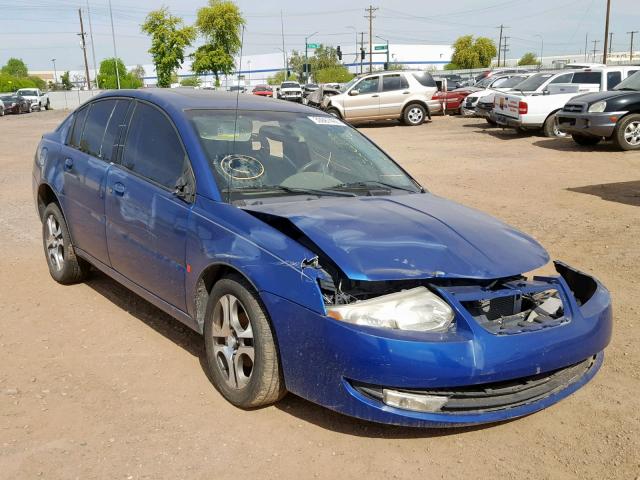 1G8AL54F35Z120086 - 2005 SATURN ION LEVEL BLUE photo 1