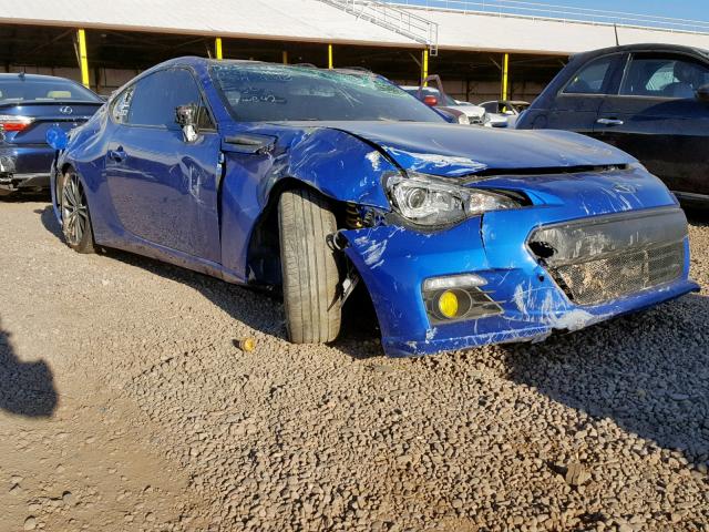 JF1ZCAC1XF8607080 - 2015 SUBARU BRZ 2.0 LI BLUE photo 1